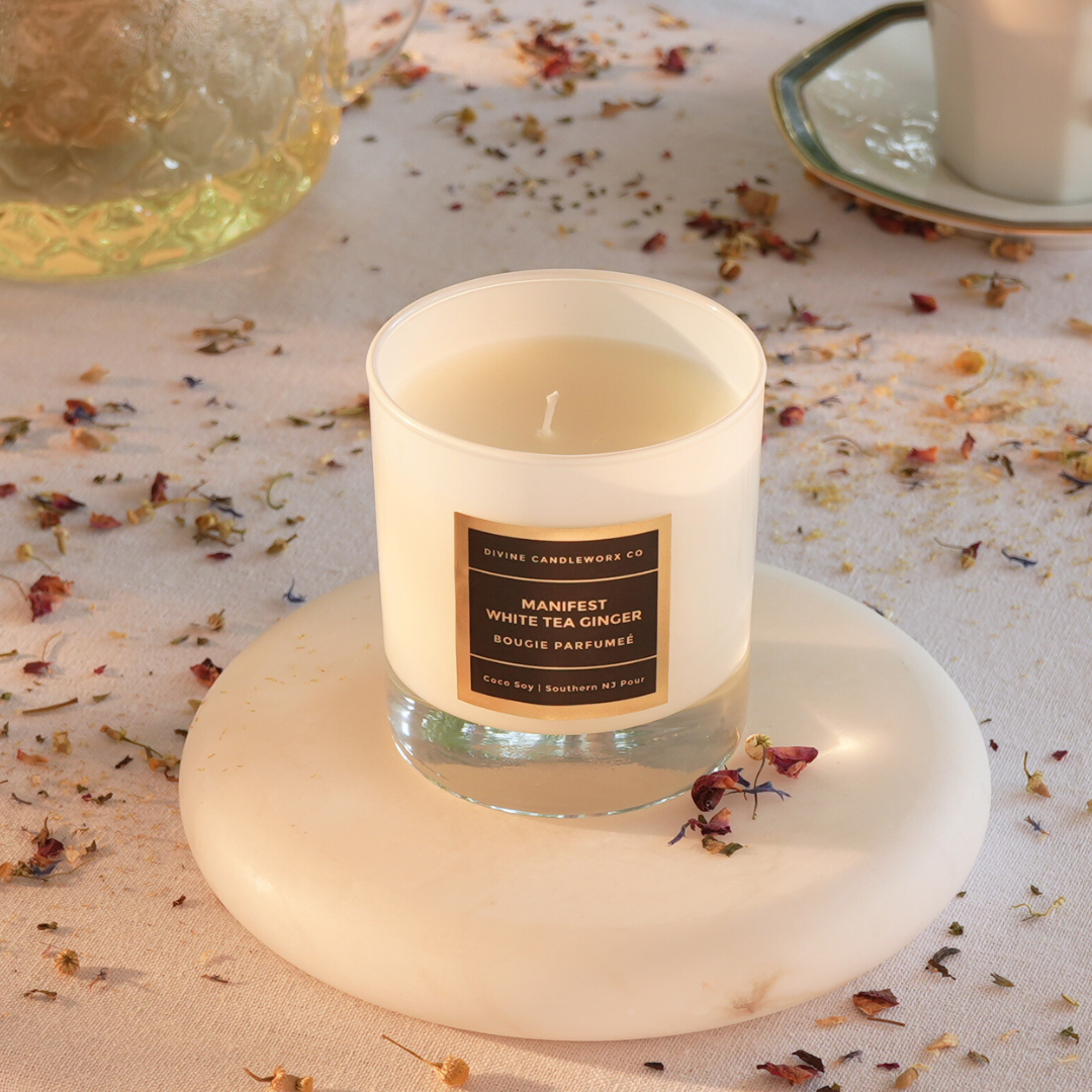 MANIFEST - White Tea Ginger 11 oz Candle