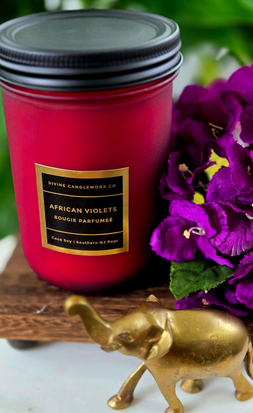 AFRICAN VIOLETS- 16oz CANDLE