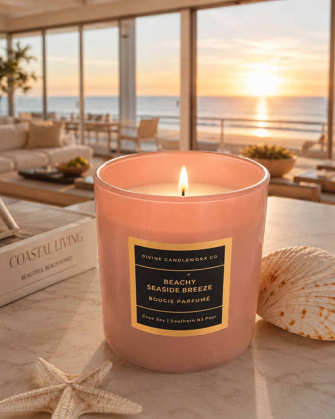 SEASIDE BREEZE - BEACHY 12 oz Candle