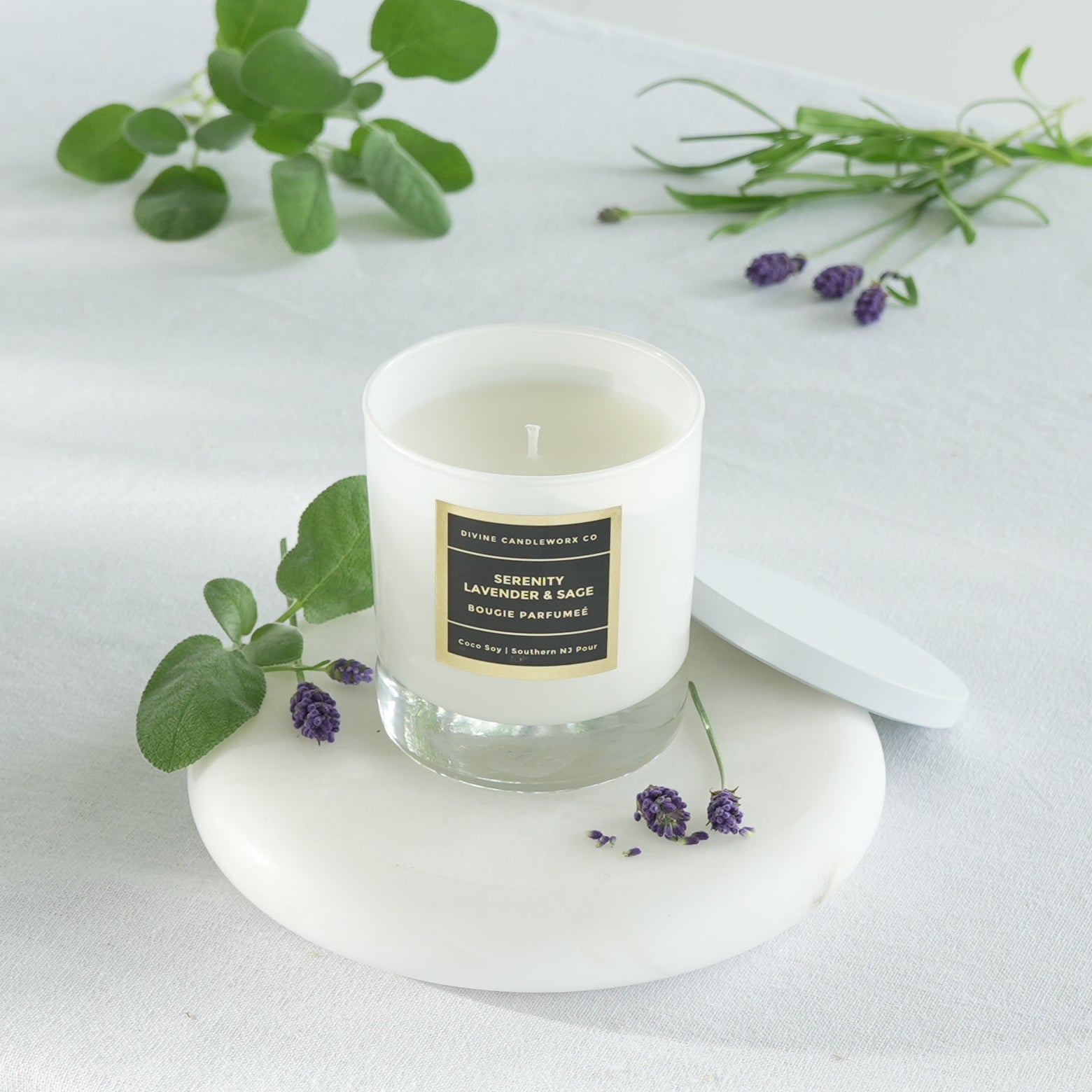 SERENITY - Lavender Sage 11 oz Candle